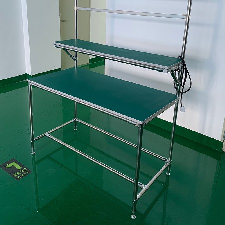 不銹鋼可移動工作臺 不銹鋼實驗臺電子車間操作臺防靜電工作臺