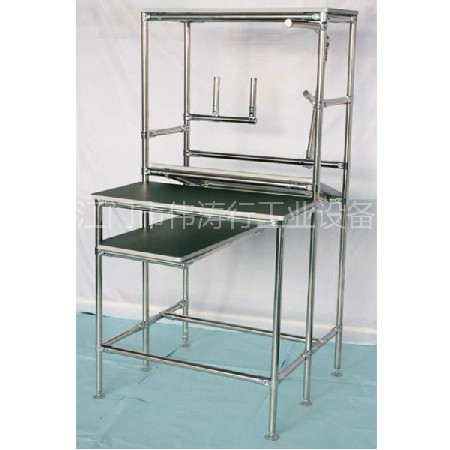 批發不銹鋼工作臺 線棒工作臺防靜電工作臺車間鋁材流水線工作桌