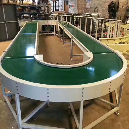 流水線轉(zhuǎn)彎?rùn)C(jī)工作臺(tái) 鋁合金實(shí)驗(yàn)臺(tái)電子車間操作臺(tái)防靜電生產(chǎn)線