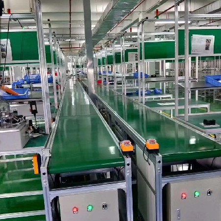 流水線轉(zhuǎn)彎?rùn)C(jī)工作臺(tái) 鋁合金實(shí)驗(yàn)臺(tái)電子車間操作臺(tái)防靜電生產(chǎn)線