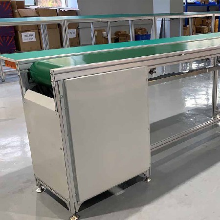 皮帶線鋁型材工作臺鋁合金防靜電工作臺流水線操作臺可加工