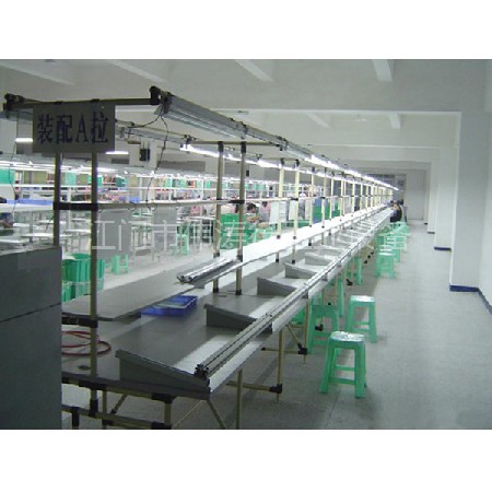 流水線系列 鋁型材防靜電工作臺車間鋁合金框架流水線工作桌鋁材