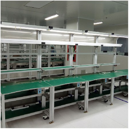 批發(fā)環(huán)形流水線工作臺(tái) 線棒U型生產(chǎn)線操作臺(tái) 精益環(huán)繞車間工作桌