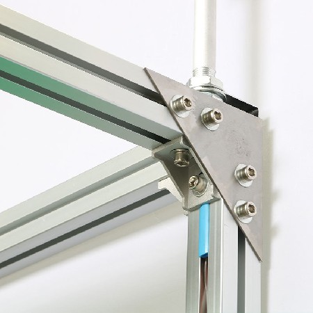 定制鋁型材工作臺 鋁合金防靜電工作臺流水線操作臺兩層工作桌